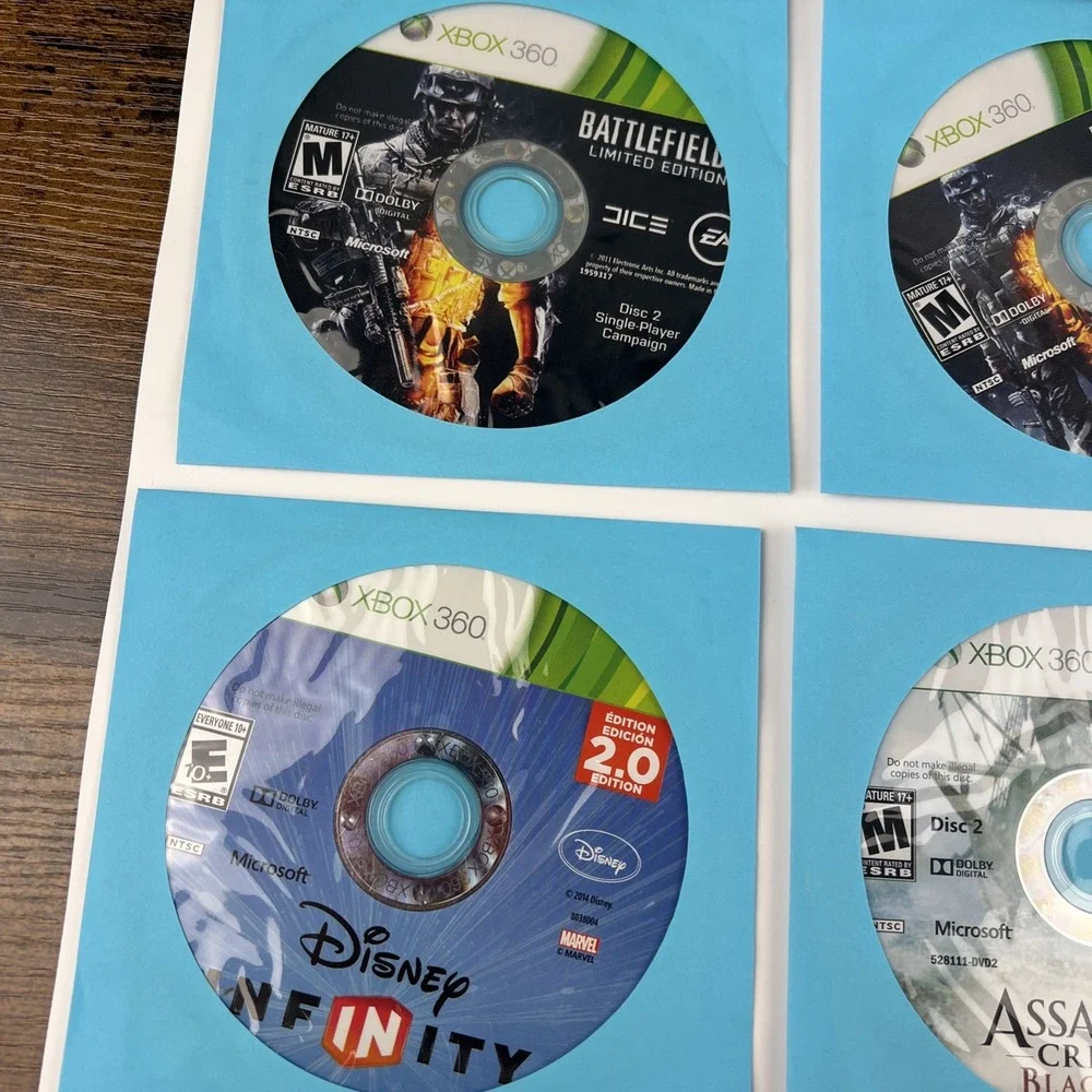 Multi Platform Loose Discs Video Game - Lot Of 50 - AS IS Untested Scratches #7